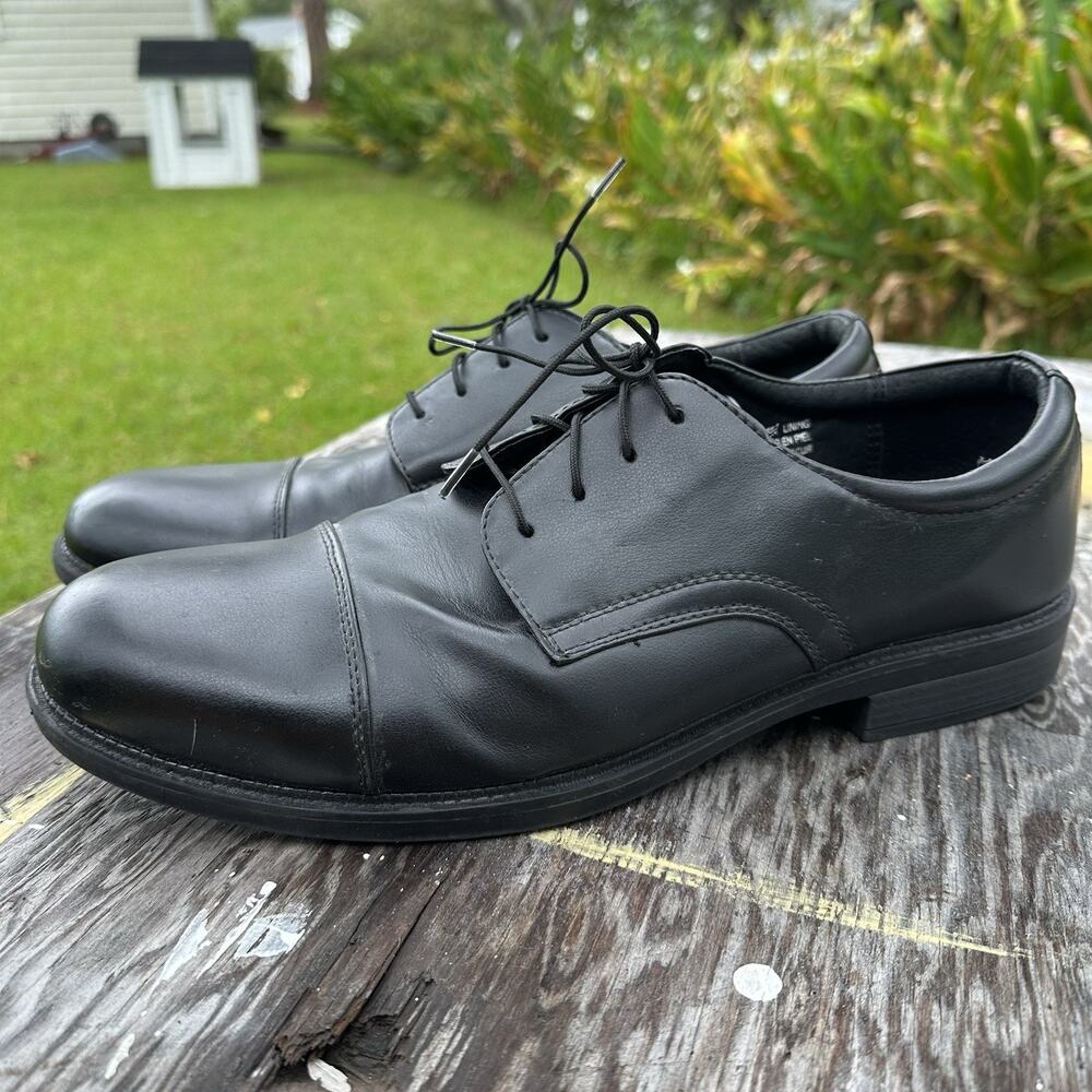 Dexter Comfort Memory Foam Men's 12 Black Lace-Up Oxford Dress Shoes - 900
